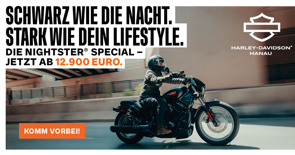 Nightster Special ab 12.900 € - Aktion verlängert