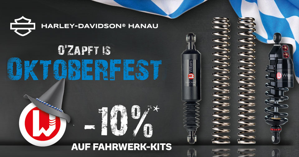 Oktoberfest bei Harley-Davidson Hanau – gemeinsam mit Wilbers feiern und profitieren!
